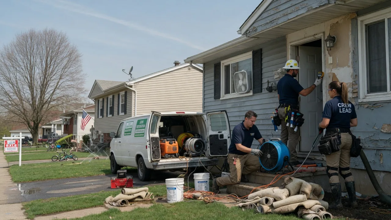Flood Cleanup in Huxley, IA near me