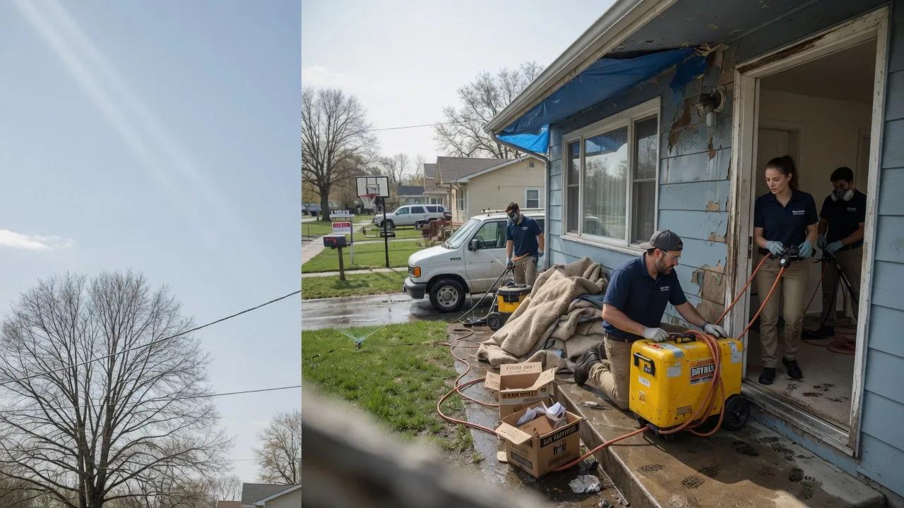 Basement Flood Cleanup in Huxley, IA near me